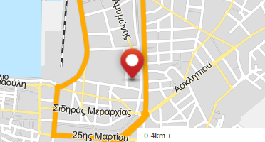 Location of business on map