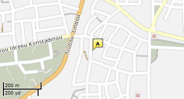 Χάρτης και σημείο της επιχείρησης