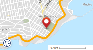 Location of business on map