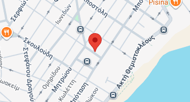 Location of business on map