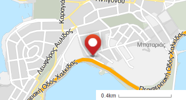 Location of business on map