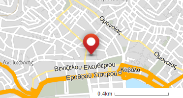 Location of business on map