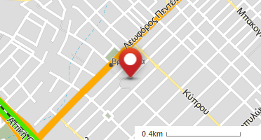 Location of business on map