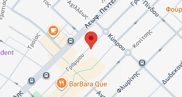 Location of business on map