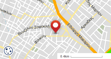 Location of business on map