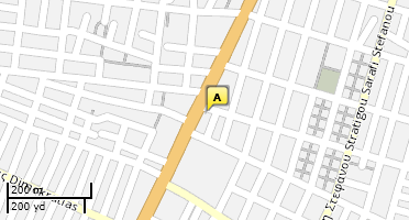 Location of business on map
