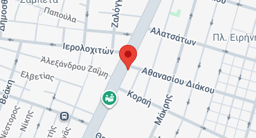 Location of business on map