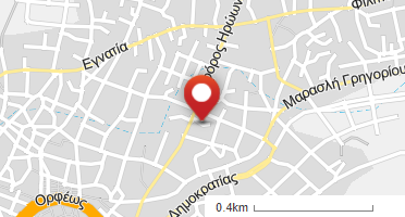 Location of business on map