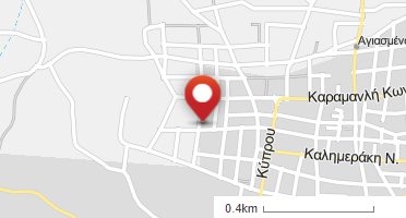 Location of business on map