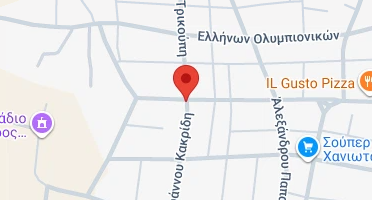 Location of business on map