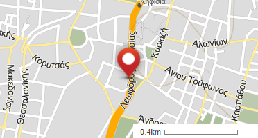 Location of business on map