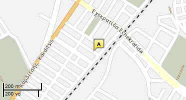 Location of business on map