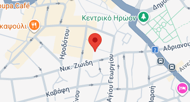 Location of business on map