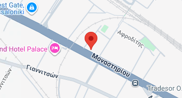 Location of business on map