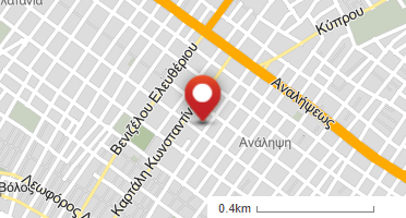 Location of business on map