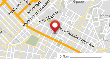 Location of business on map