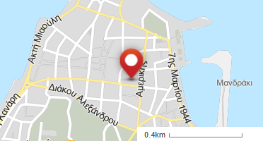 Location of business on map