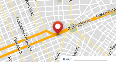 Location of business on map