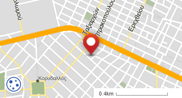 Location of business on map