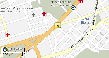 Location of business on map