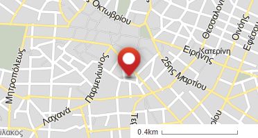 Location of business on map