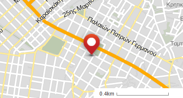 Location of business on map