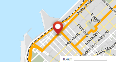 Location of business on map
