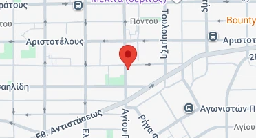 Location of business on map