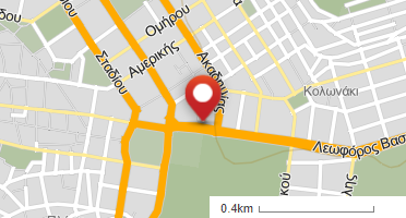 Location of business on map