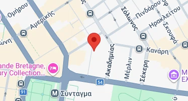 Location of business on map