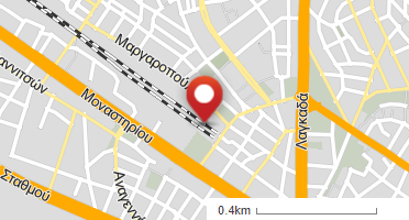 Location of business on map