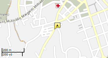 Location of business on map