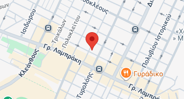 Location of business on map