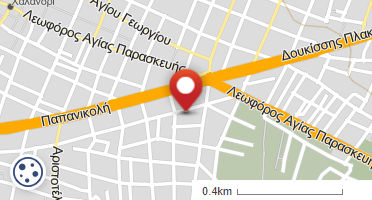 Location of business on map