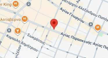 Location of business on map