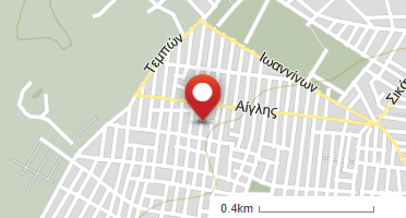 Location of business on map