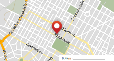 Location of business on map