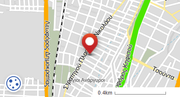 Location of business on map