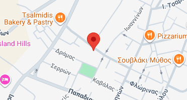Location of business on map