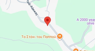 Location of business on map