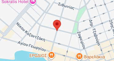 Χάρτης και σημείο της επιχείρησης