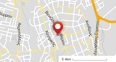 Location of business on map
