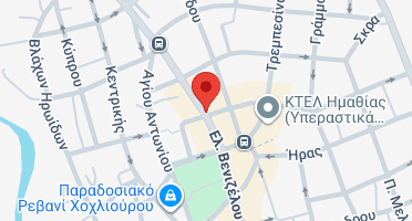 Location of business on map