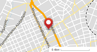 Location of business on map