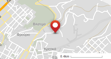 Location of business on map
