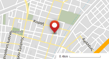 Location of business on map