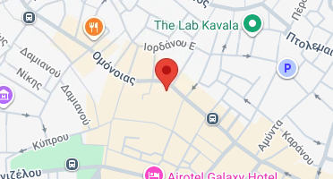 Location of business on map