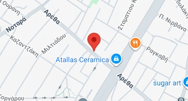 Location of business on map