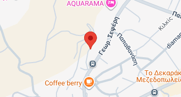 Location of business on map