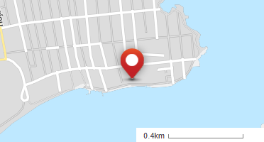 Location of business on map